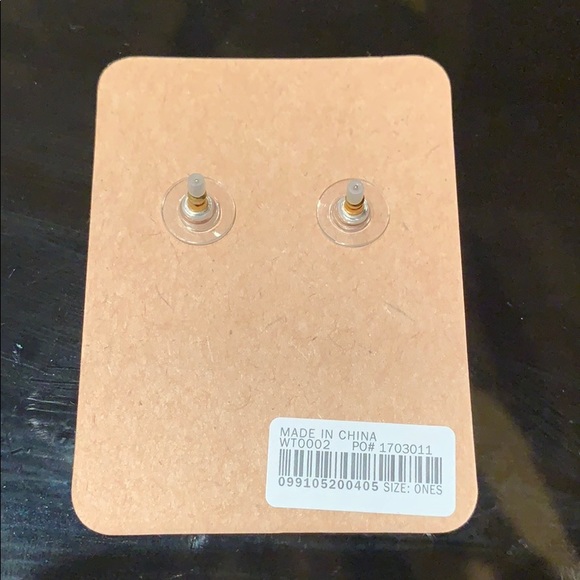 NWT J. Crew Pansy Earrings - Picture 5 of 5